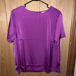 a new day Vibrant Purple Blouse